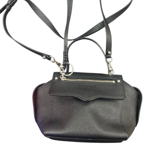 Rebecca Minkoff Textured Black Crossbody Bag new with out tags - Picture 5 of 6